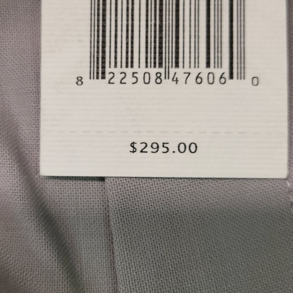 Vince Gray Trouser with Black Tuxedo stripe size 8 - Picture 10 of 11